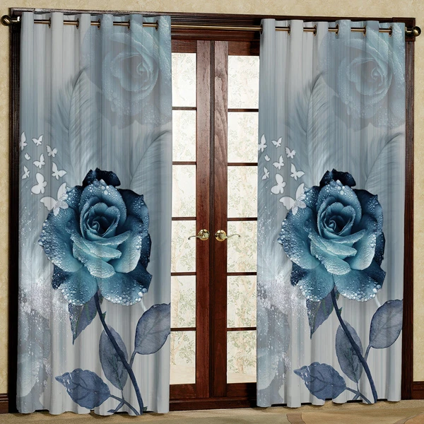 پرده مدل پانچی کد 5325 سایز 280x140 سانتی متر