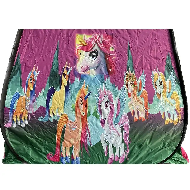 چادر بازی کودک طرح پونی شاخدار