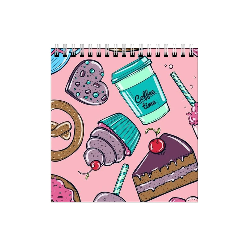 دفتر طراحی طرح کیک و بستنی و دونات کد 8743110