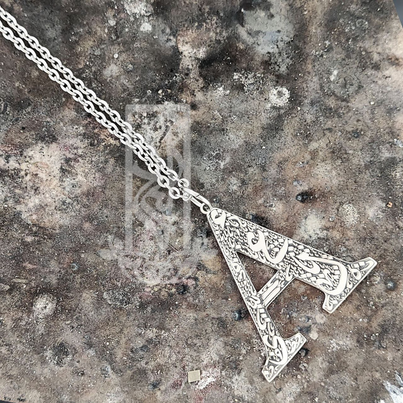 گردنبند نقره مردانه لیردا مدل A