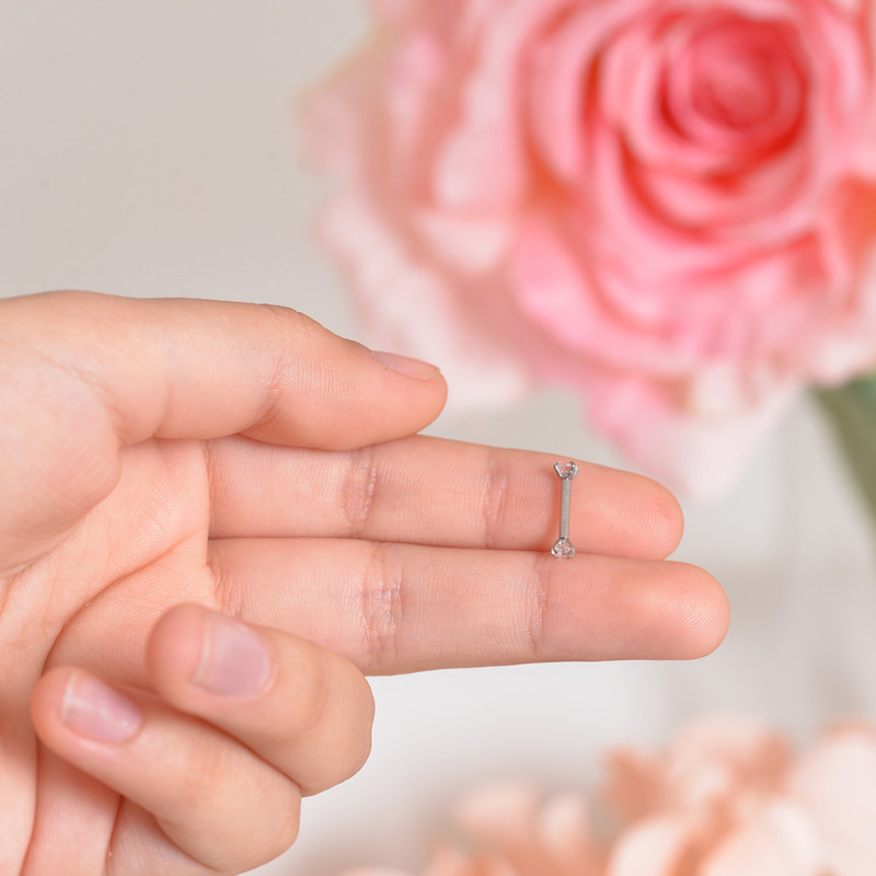 پیرسینگ ابرو زنانه پایتخت مدل PS866