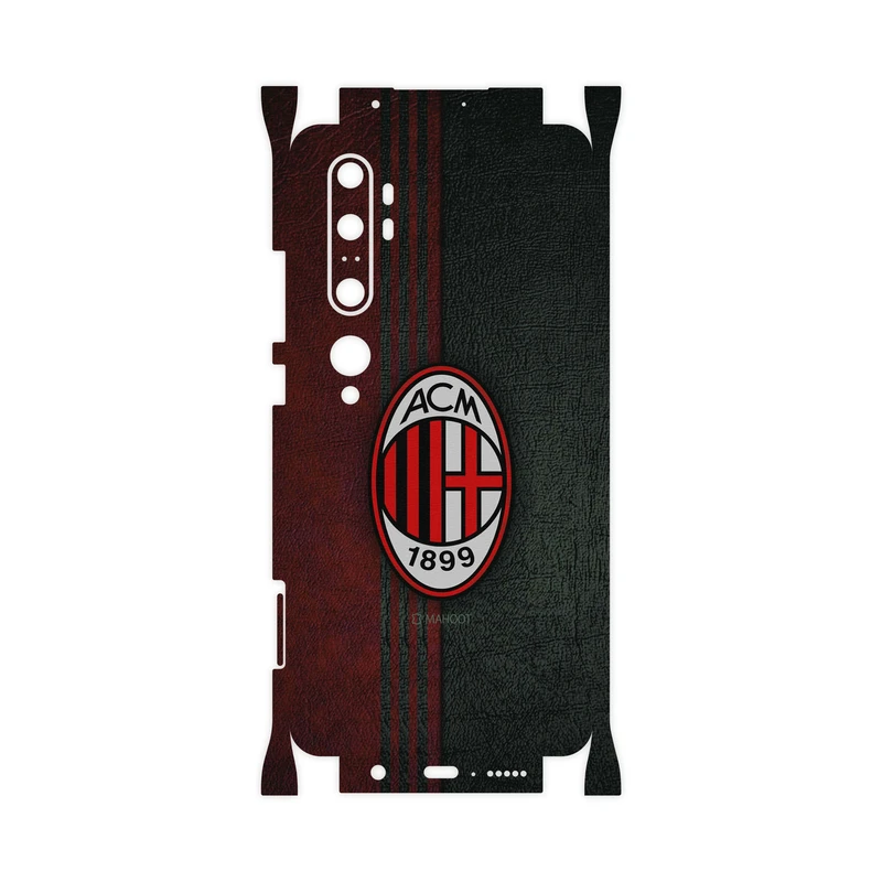 برچسب پوششی ماهوت مدل AC-Milan-FC-FullSkin مناسب برای گوشی موبایل شیائومی MI Note 10 Pro