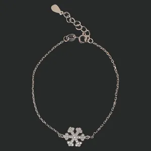 دستبند نقره زنانه مدل B72