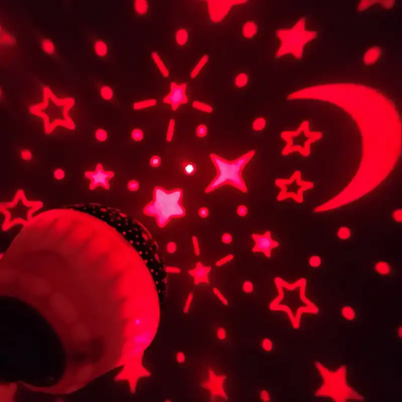 رقص نور طرح ماه و ستاره