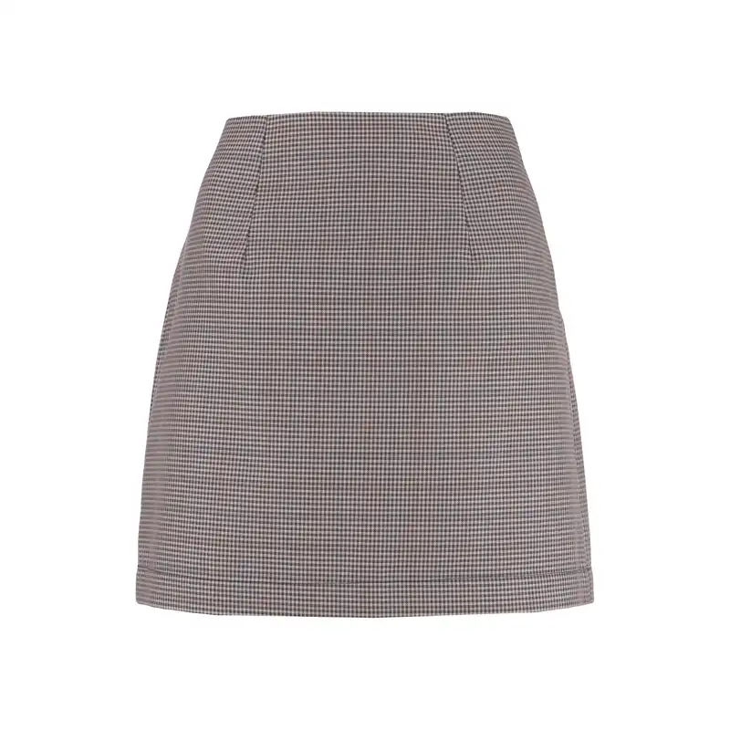 دامن راسته زنانه مدل چهارخونه