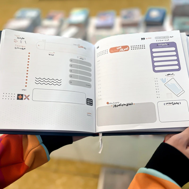 عکس شماره 7 : دفتر برنامه ریزی کالک استایل مدل پلنر زیما