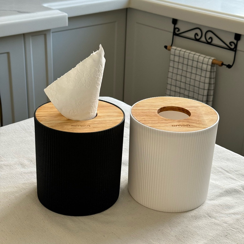 جای دستمال کاغذی لیمون مدل استوانه کد DH2370