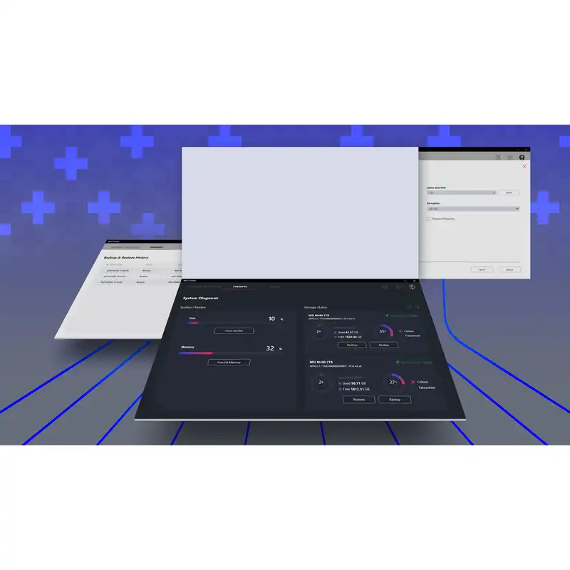 اس اس دی اینترنال ام اس آی مدل SPATIUM M480 PCIe 4.0 NVMe M.2 PLAY ظرفیت یک ترابایت