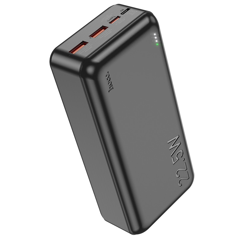 شارژر همراه هوکو مدل J101B PD+QC3.0 22.5W ظرفیت 30000 میلی‌ آمپر ساعت