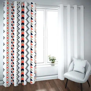 پرده مدل چاپی هازان سایز 300×150 سانتی متر 