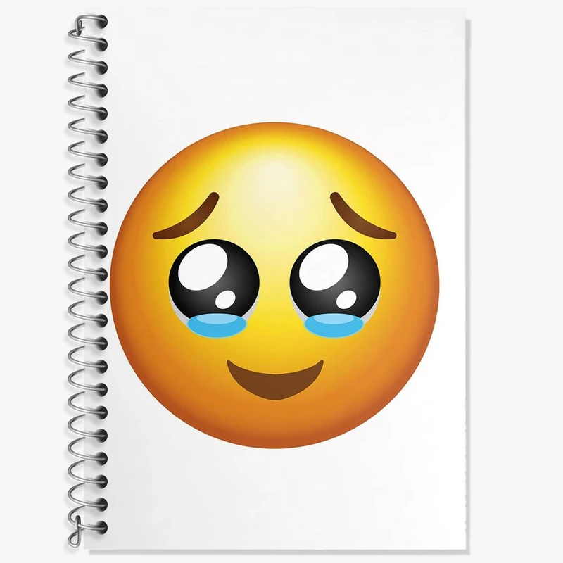 دفتر لغت 50 برگ خندالو مدل ایموجی کد 24656