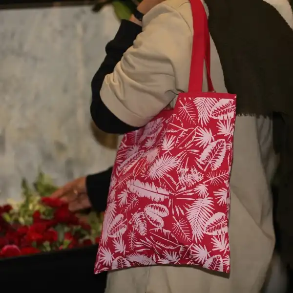 ساک خرید مانیز مدل برگ