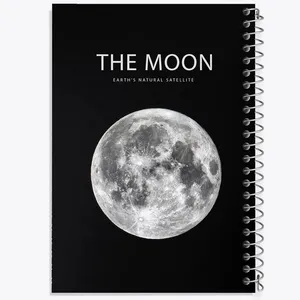 دفتر ژورنال نویسی 50 برگ خندالو مدل نقطه ای طرح ماه (Moon) کد F1601