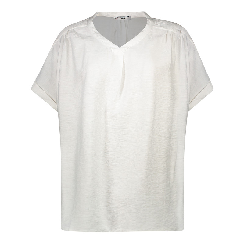 بلوز آستین کوتاه زنانه ایزی دو مدل 10304100014119377