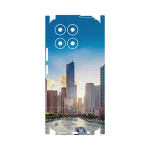 MAHOOT City of Chicago-FullSkin Cover Sticker for Honor X6a