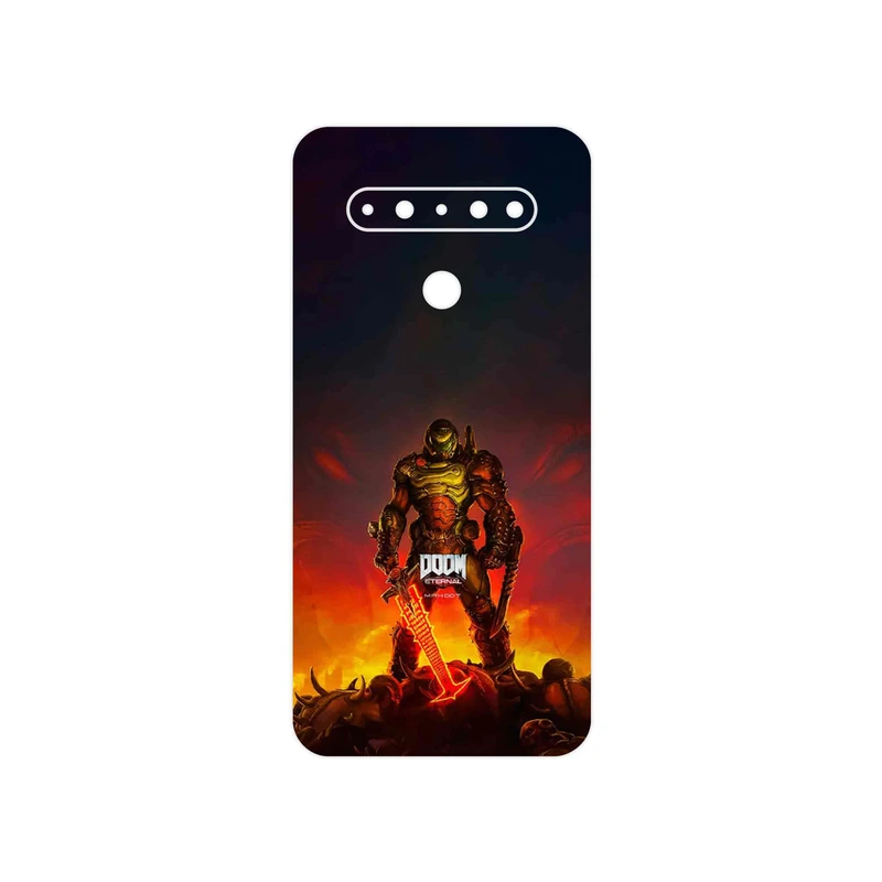 برچسب پوششی ماهوت مدل DOOM Game Series مناسب برای گوشی موبایل ال جی K61