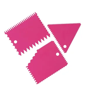 ابزار تزیین کیک مدل کنگره مجموعه 3 عددی