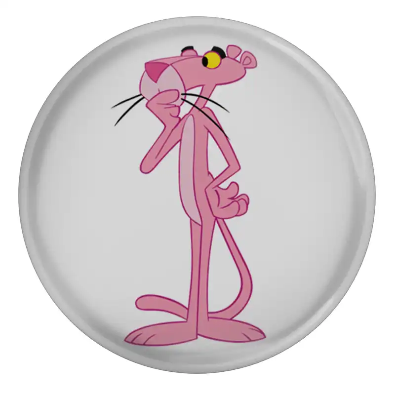 مگنت مدل S12956 طرح کارتون پلنگ صورتی