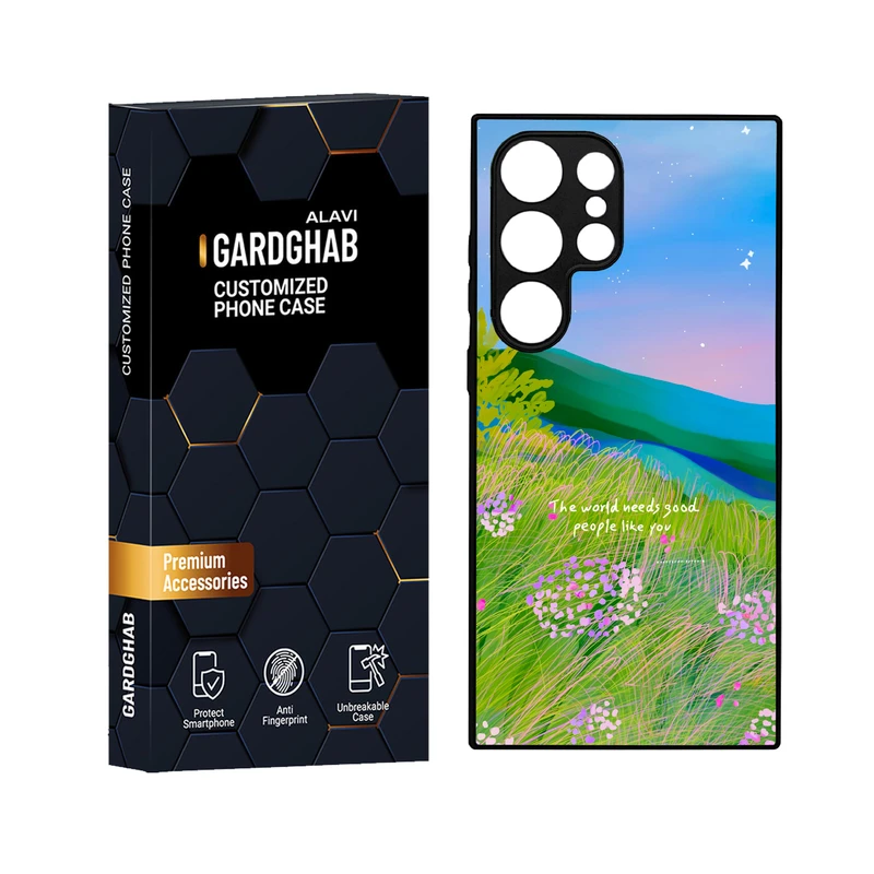 کاور گارد قاب علوی مدل دور ژله ای مناسب برای گوشی موبایل سامسونگ Galaxy S24 Ultra