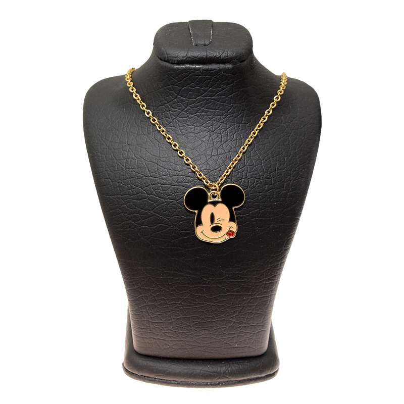 گردنبند دخترانه دلنار گالری مدل میکی موس شاد گردنبند دخترانه دلنار گالری مدل میکی موس شاد
