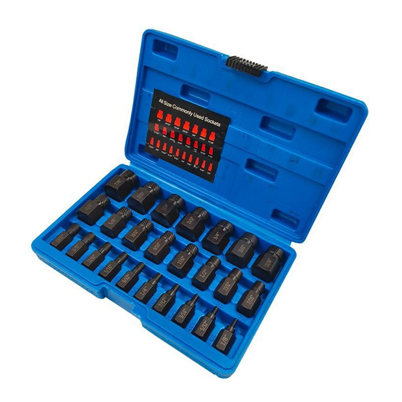 سری مته قلاویز چپگرد ریمکولو مدل fix-25 مجموعه 25 عددی