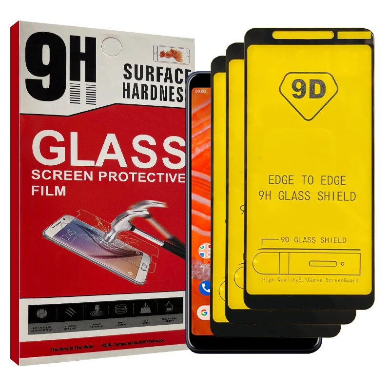 محافظ صفحه نمایش گلس مدل Resistant مناسب برای گوشی موبایل نوکیا 3.1 بسته سه عددی