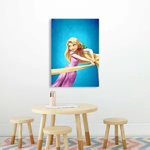 تابلو شاسی کودک شمسه نگار مدل انیمیشن راپونزل
