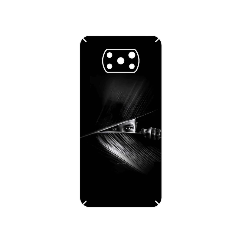 برچسب پوششی ماهوت مدل Black Portrait مناسب برای گوشی موبایل شیائومی Poco X3 Pro