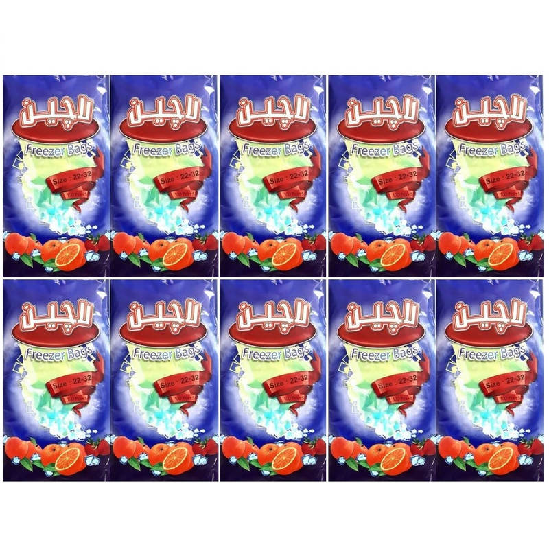 کیسه فریزر لاچین مدل M10 مجموعه 10 عددی