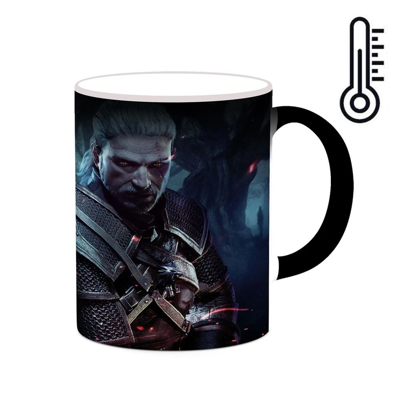 ماگ حرارتی کاکتی مدل بازی ویچر The Witcher 3 Wild Hunt کد mgh31133