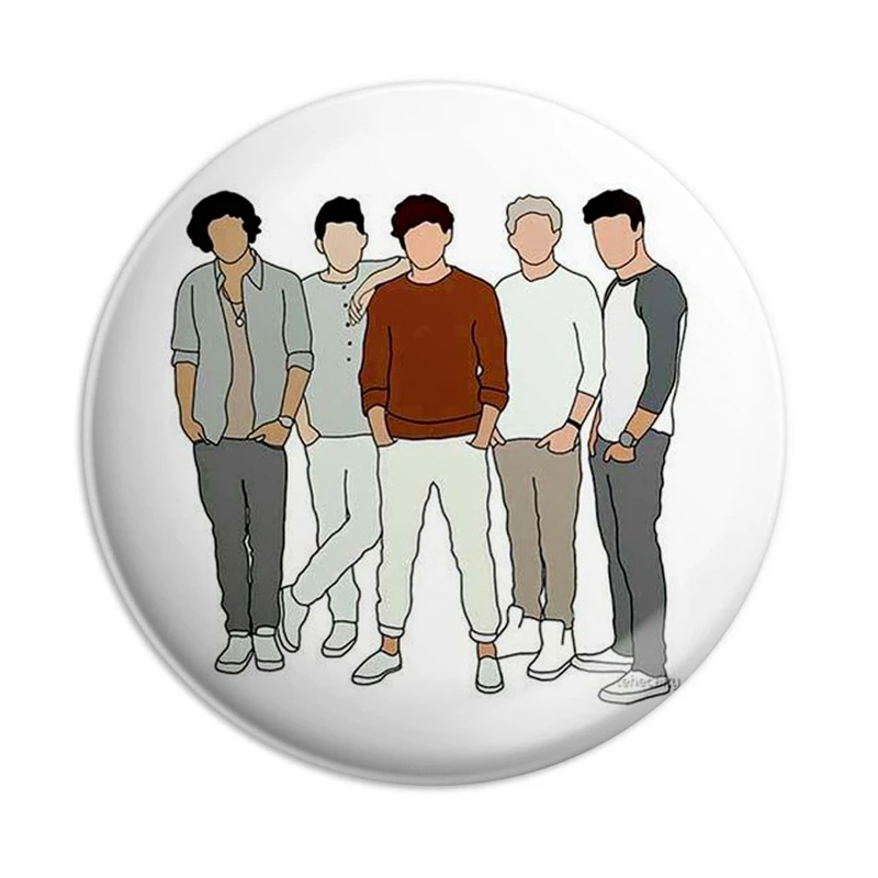  مگنت پرمانه طرح One Direction کد pmag.13603