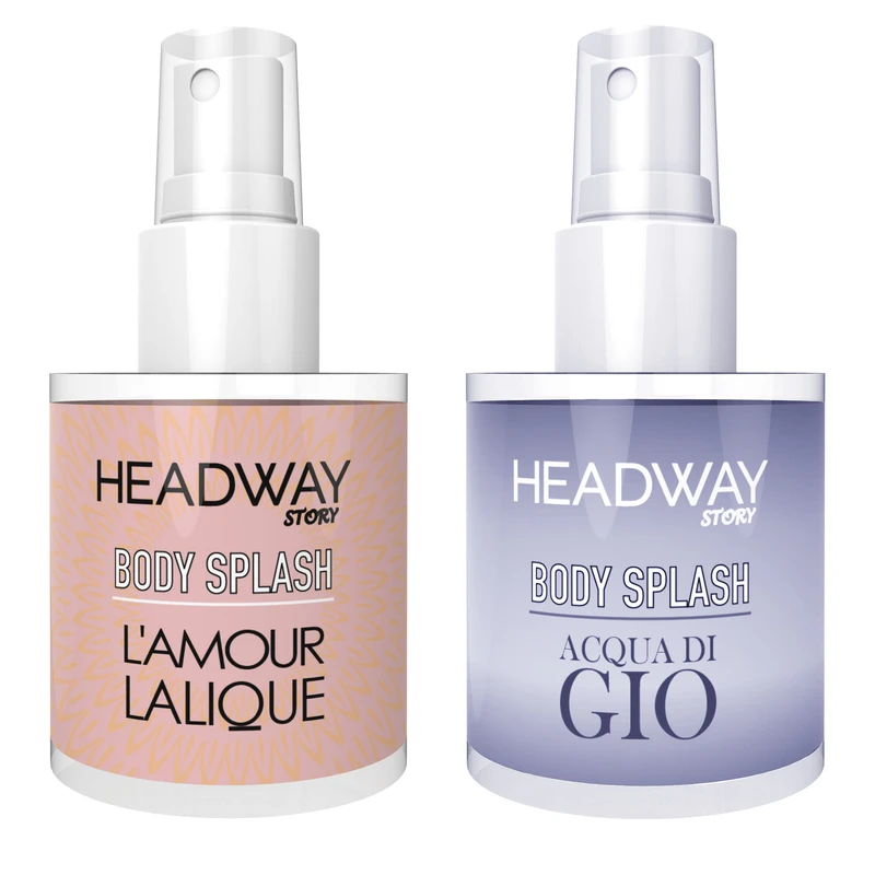 بادی اسپلش هدوی استوری مدل لالیک لامور و آکوا جیو آرمانی حجم 90 میلی‌ لیتر مجموعه دو عددی