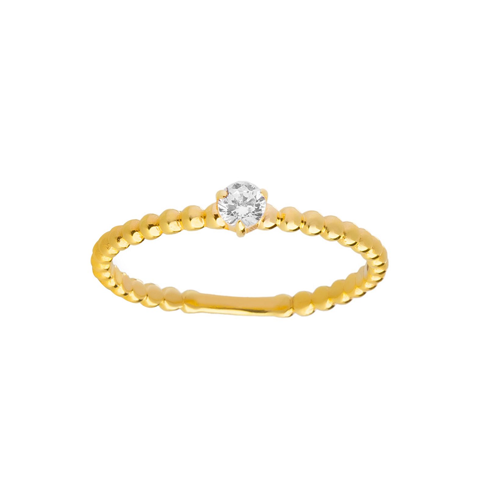 انگشتر طلا 18 عیار زنانه کیا گالری مدل AR523 - - 1