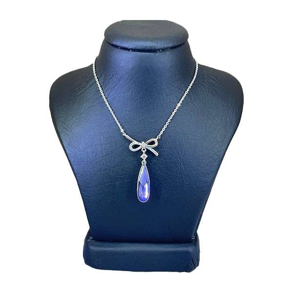 گردنبند زنانه سواروسکی مدل پاپیون کد 34259