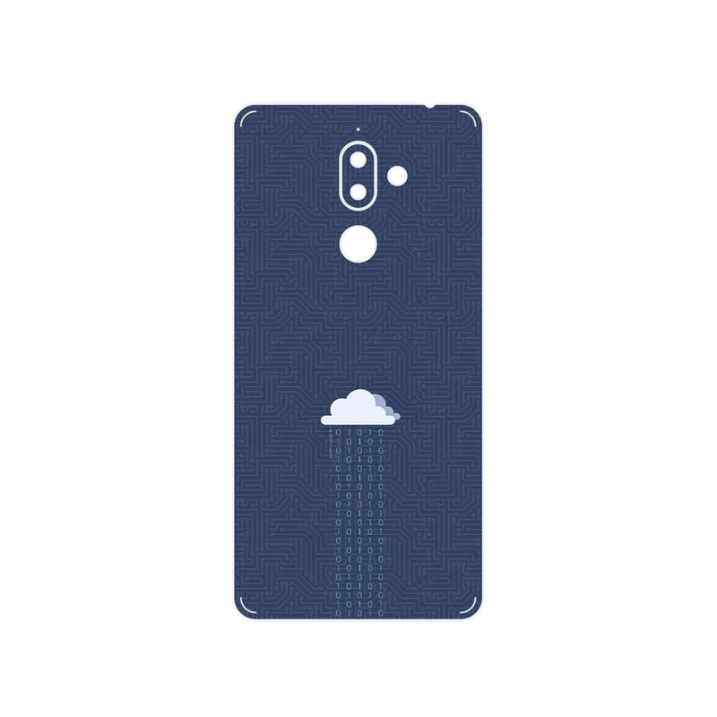 برچسب پوششی ماهوت مدل Minimal Data Cloud مناسب برای گوشی موبایل نوکیا 7 Plus