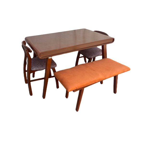 میز و صندلی ناهارخوری 4 نفره گالری چوب آشنایی مدل 808