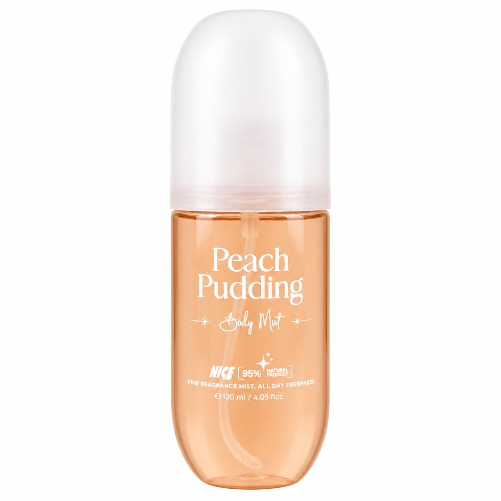 قیمت روز بادی میست زنانه نایس پاپت مدل Peach Pudding با رایحه شیرین و میوه ای حجم 120 میلی‌لیتر خرید