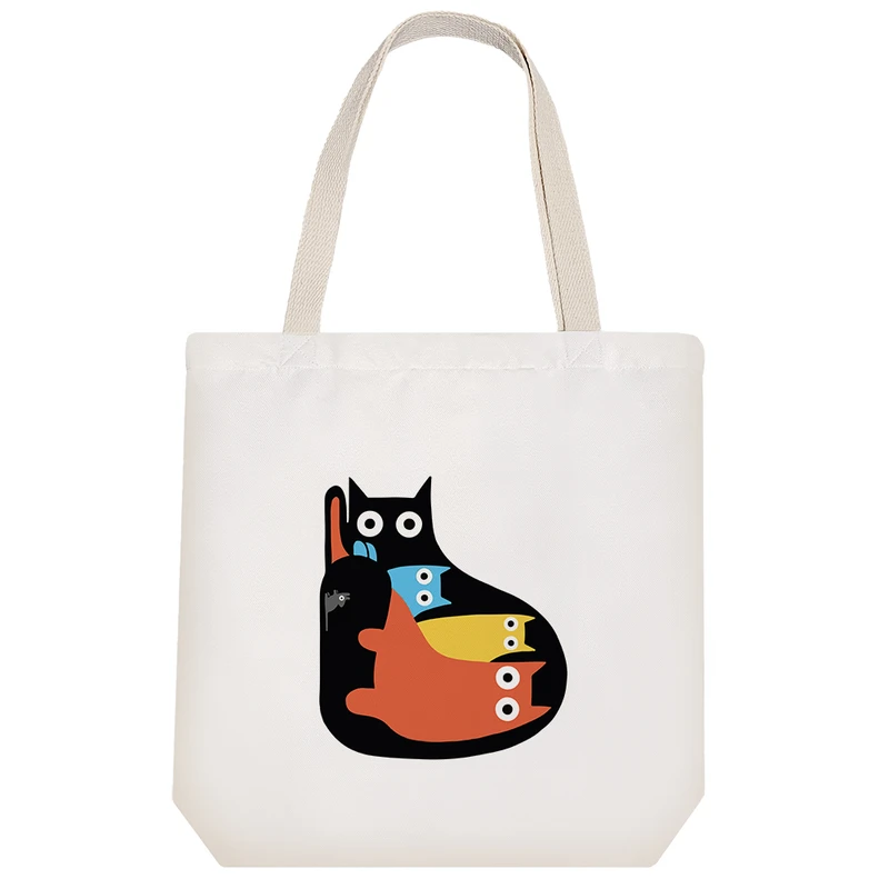 ساک خرید خندالو مدل گربه (Cat) کد 8594