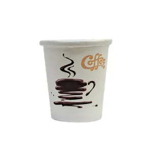 لیوان یکبار مصرف مدل قهوه کد 90cc بسته 90 عددی