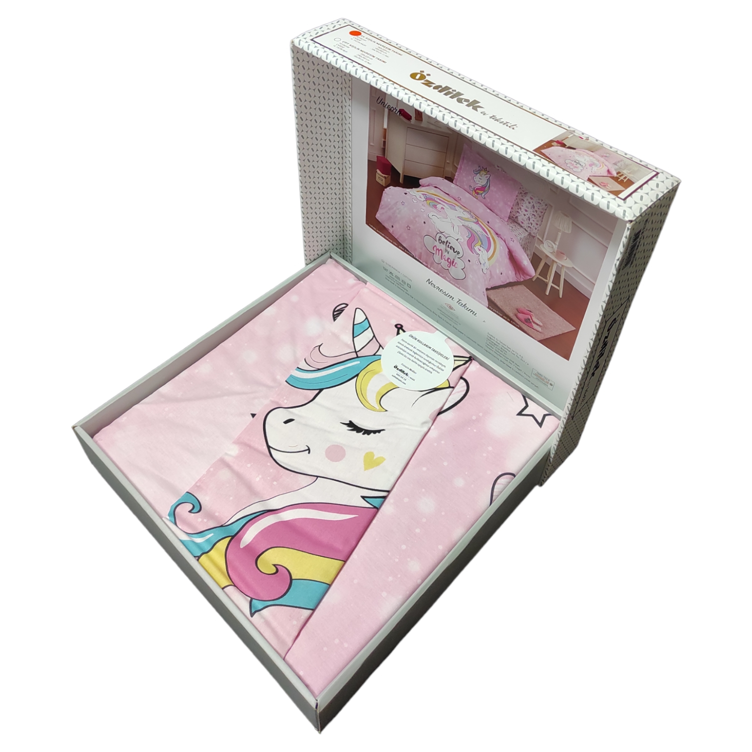 سرویس روتختی ازدیلک مدل Unicorn V2 تک نفره 3 تکه