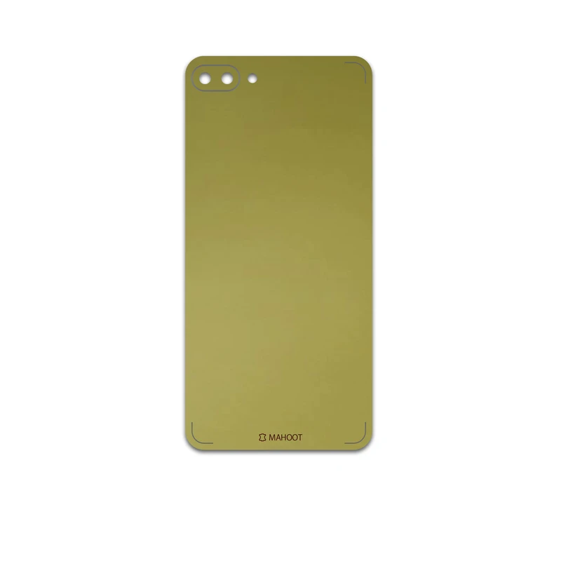 برچسب پوششی ماهوت مدل  Matte-Gold  مناسب برای گوشی موبایل ایسوس Zenfone 4 Max ZC554KL