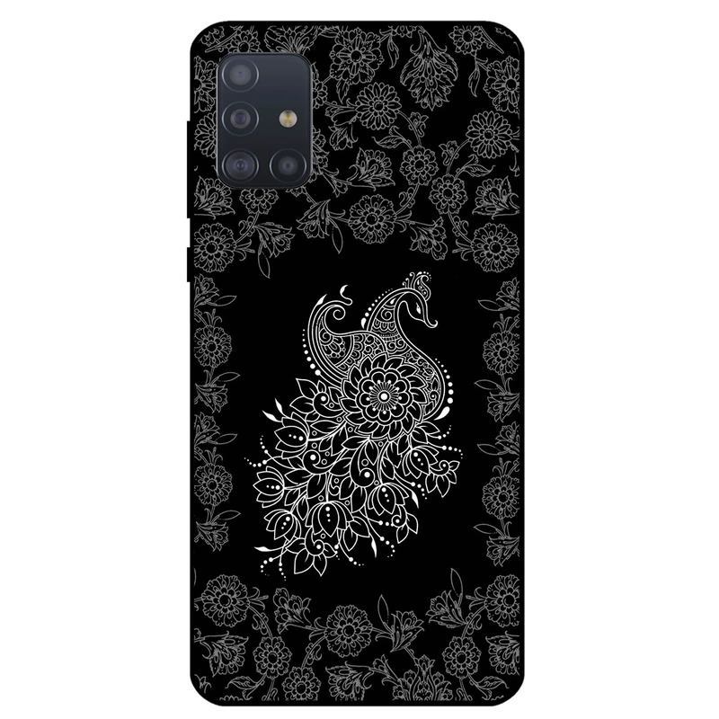 کاور مگافون طرح ققنوس مدل 7425 مناسب برای گوشی موبایل سامسونگ Galaxy A71