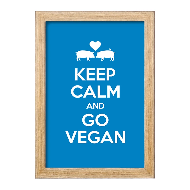 تابلو خندالو مدل وگن Vegan کد 31120