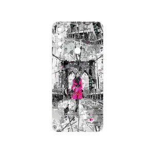 MAHOOT Collage of Catwalk Bridge Cover Sticker for Xiaomi Redmi Note 8 2021