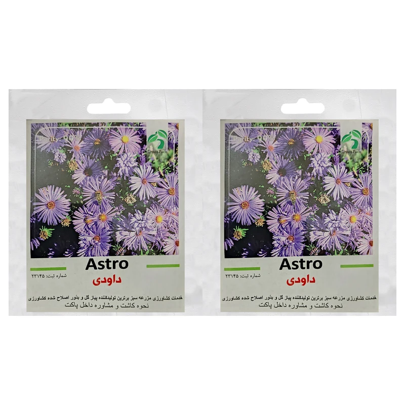 بذر گل داوودی گرین فارم کد GR-DA بسته 2 عددی 