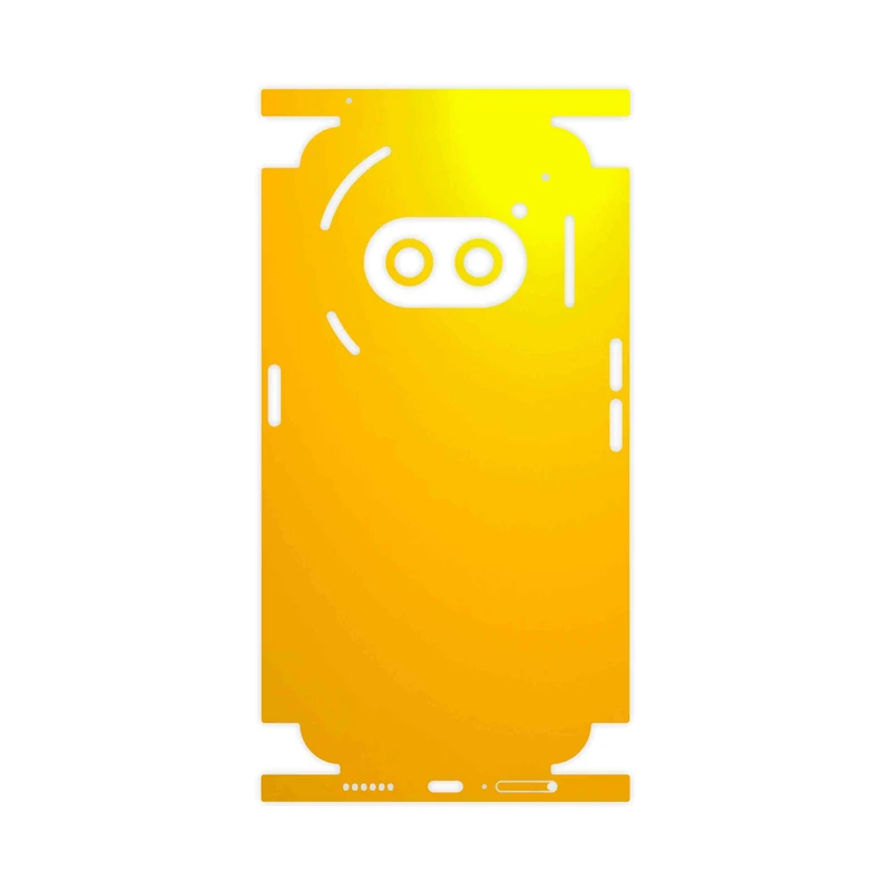 برچسب پوششی ماهوت مدل Matte-Deep-Mustard-FullSkin مناسب برای گوشی موبایل ناتینگ Phone 2a