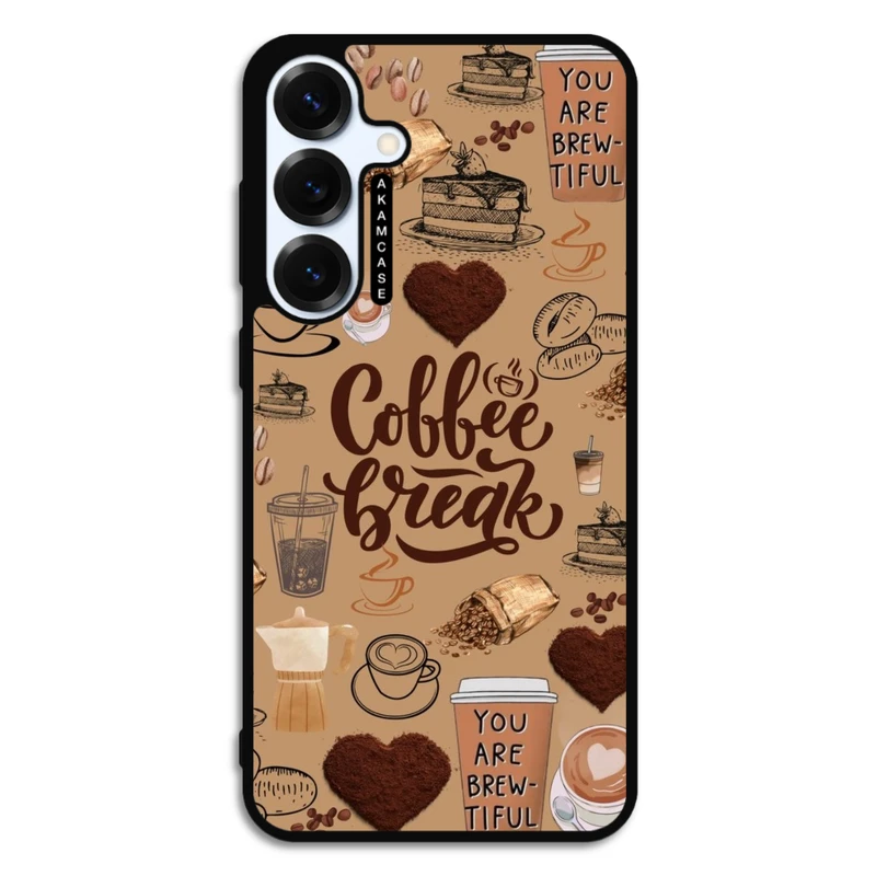 کاور آکام مدل AMC-WSGS25P-COFFEE-18 مناسب برای گوشی موبایل سامسونگ Galaxy S25 Plus
