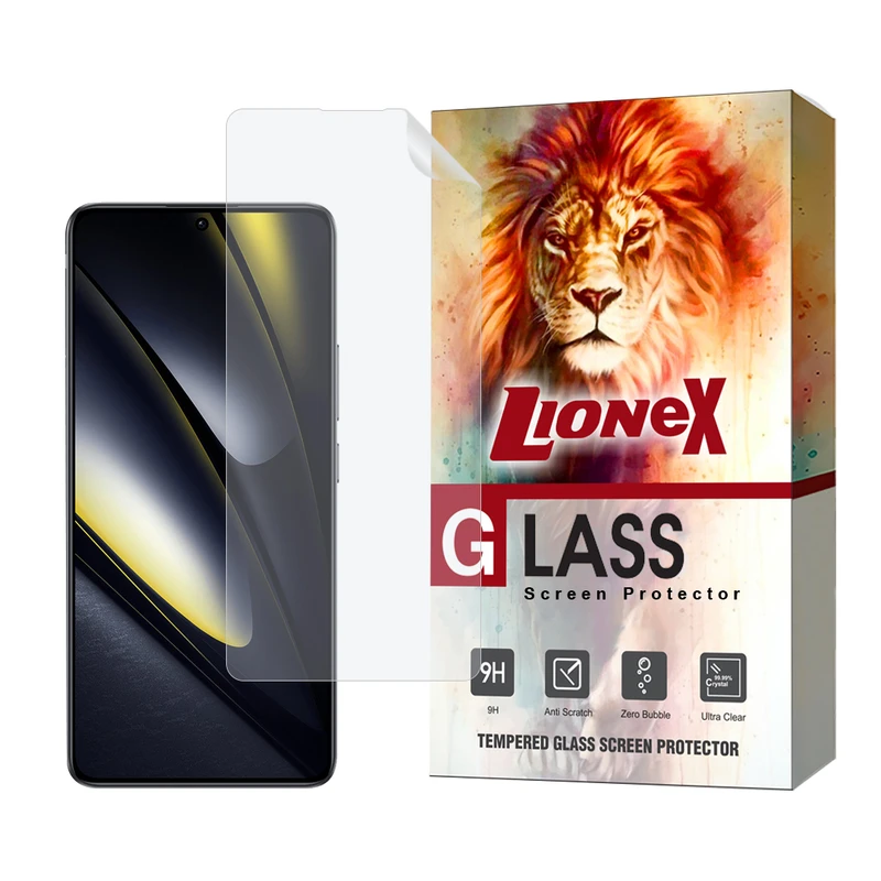 محافظ صفحه نمایش لایونکس مدل HYDROLION مناسب برای گوشی موبایل شیائومی Poco F6 5G