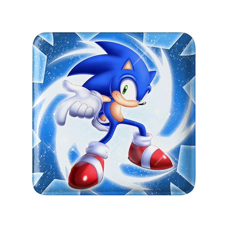 مگنت خندالو طرح سونیک (Sonic) مدل مربعی کد 37022