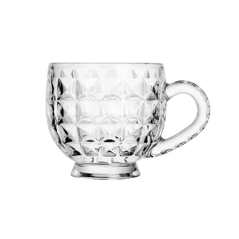 فنجان دلی گلس مدل Meteorite کد TZ405 بسته 6 عددی